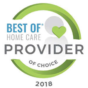 2018 Best of Home Care Provider Award